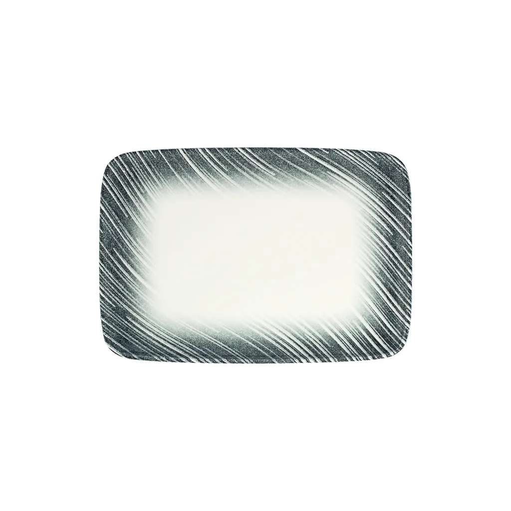 Thin Grey Quadro Dikdörtgen Tabak 37 cm