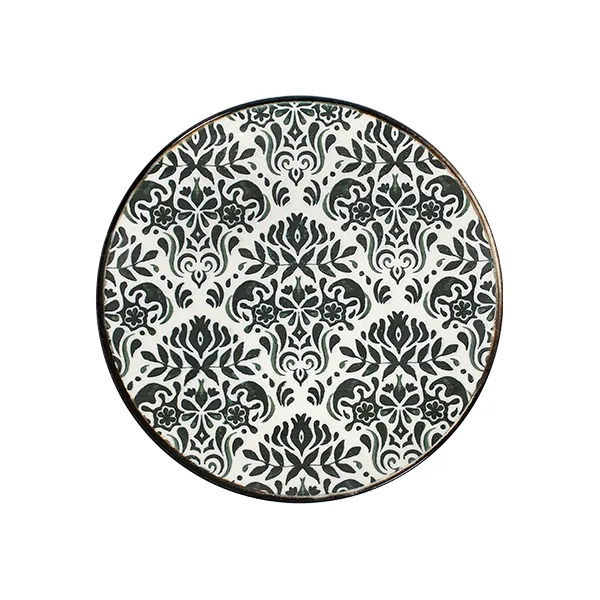 Toledo Green Tuval Flat Plate 25 cm